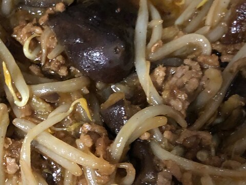 茄子の挽肉の簡単カレー